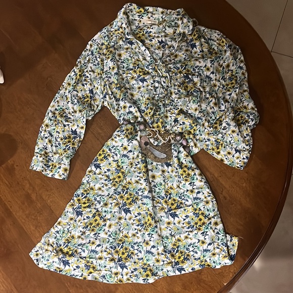 BohoOrange Creek long sleeve one pocket dress size large. - Picture 1 of 5